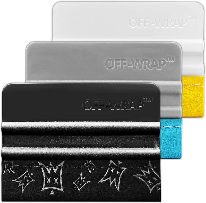 Off-Wrap ™ Squeegees - Vinyl Wrap Tint PPF (Trio) - Image 1